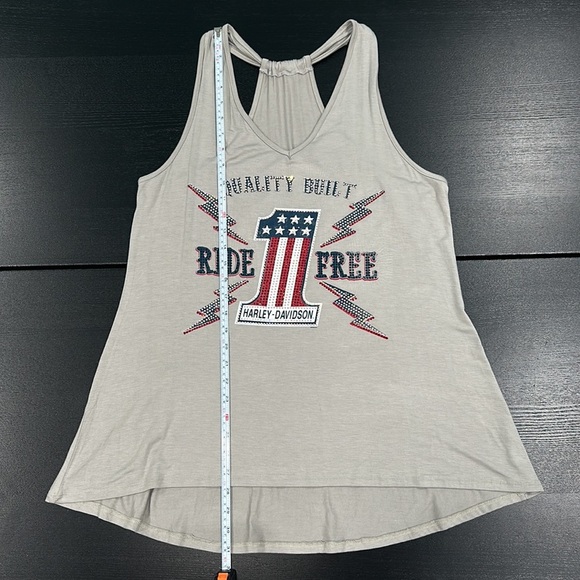 Harley-Davidson Women´s Tank Top #1 Racing Off and Running - 1X - Picture 7 of 8